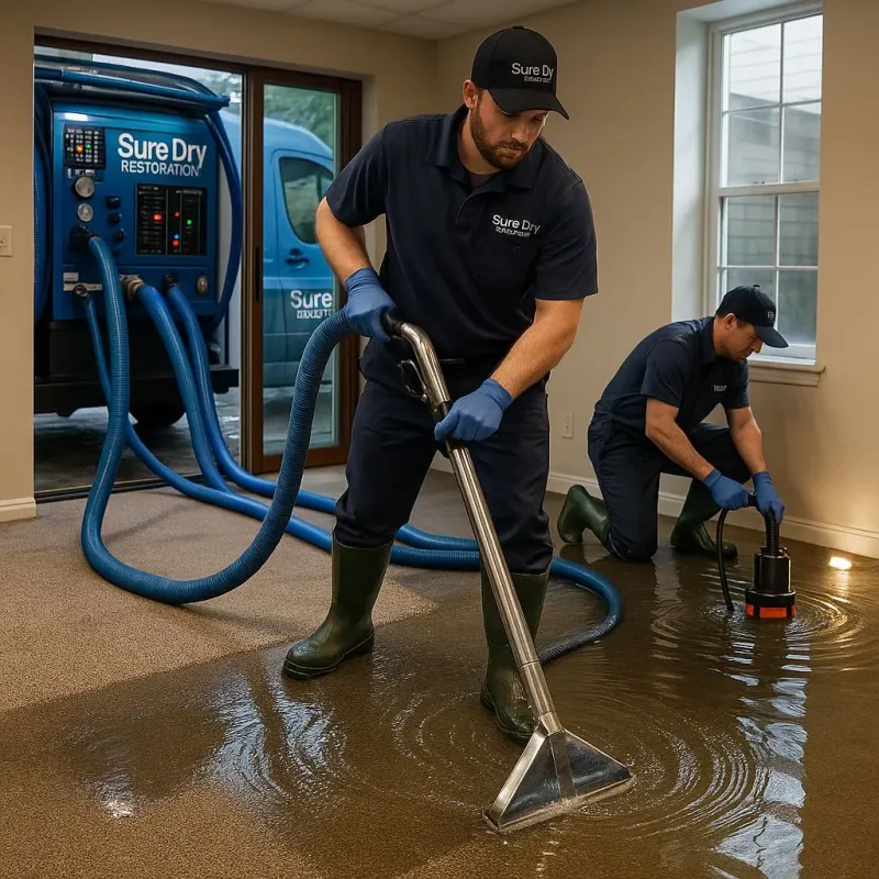 Water Extraction and Removal process in Dilworth, MN